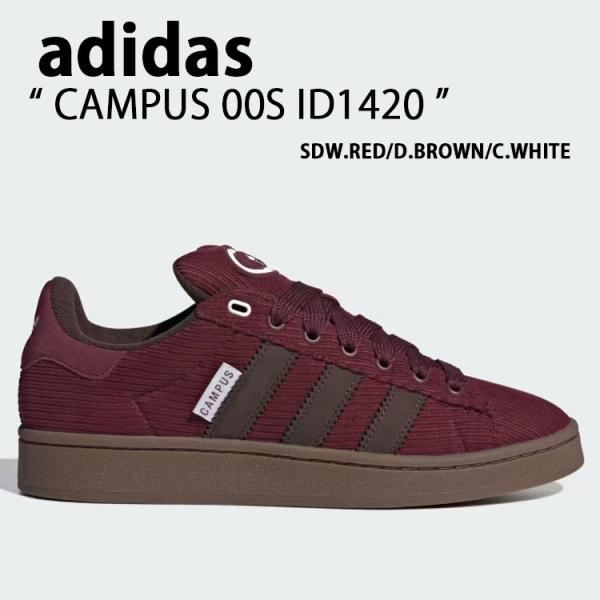 adidas Originals アディダス CAMPUS 00S ID1420 RED BROWN...