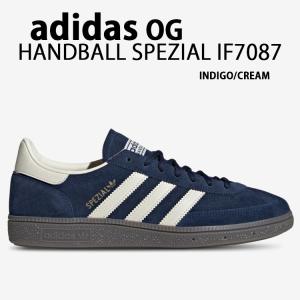 adidas Originals アディダス スニーカー HANDBALL SPEZIAL IF7087 INDIGO CREAM WHITE ハンドボール スペツィアル スエード シューズ テラス系 Tトゥ｜a-dot