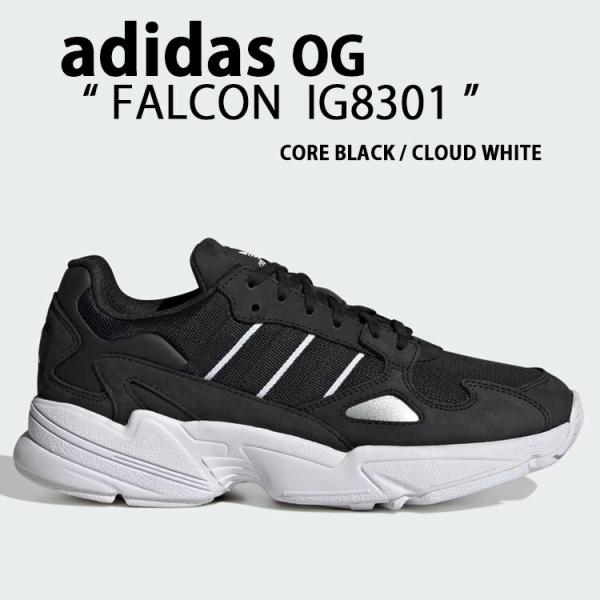 adidas Originals アディダス オリジナルス スニーカー FALCON BLACK W...