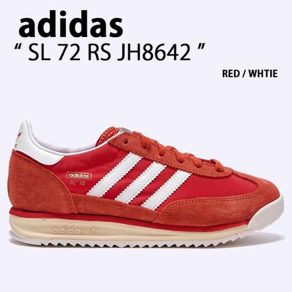 adidas originals アディダス スニーカー SL 72 RS JH8642 RED W...