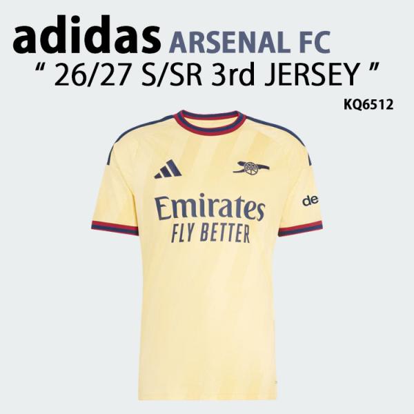 adidas アディダス アーセナルユニ 半袖 ジャージ Tシャツ ARSENAL FC 26/27...