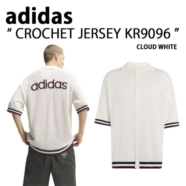 adidas アディダス オリジナルス メンズ 半袖 Tシャツ CROCHET JERSEY KR9...
