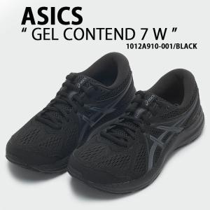 asics アシックス レディース スニーカー GEL-CONTEND 7 ゲルコンテンド7  BLACK 1012A910-001 シューズ ブラック ランニングシューズ トレイルシューズ｜a-dot