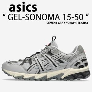 ASICS アシックス スニーカー GEL-SONOMA 15-50 1201B006-021 CEMENT GRAY GRAPHITE GRAY ゲルソノマ 15-50 セメントグレー グラファイトグレー｜a-dot