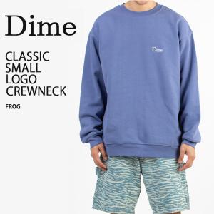 Dime ダイム スウェット CLASSIC SMALL LOGO CREWNECK PURPLE クラシックスモールロゴクリューネック パープル メンズ レディース DIMKSSW003