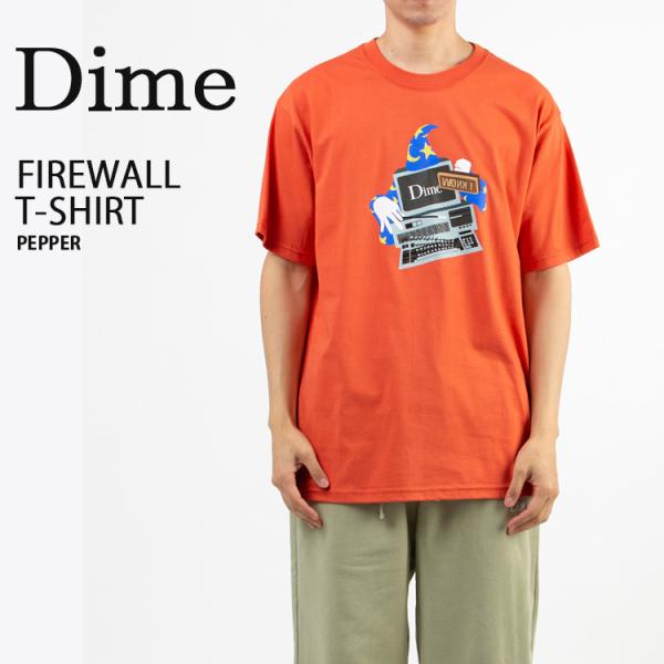 Dime ダイム Tシャツ FIREWALL T-SHIRT PEPPER クラシックスモールロゴT...