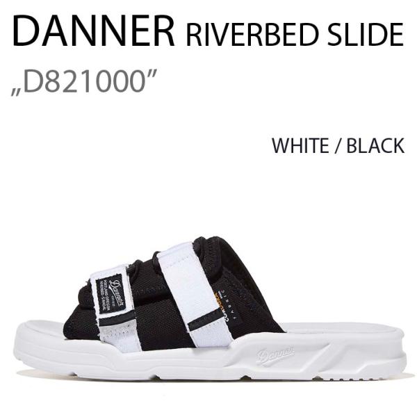DANNER RIVERBED SLIDE D821000 ダナー WHITE BLACK ホワイト