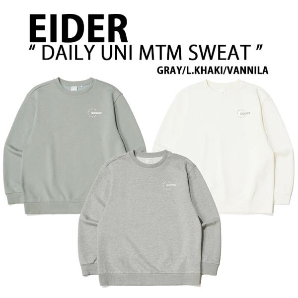 EIDER アイダー スウェット トレーナー DAILY UNI MTM SWEAT 韓国ブランド ...