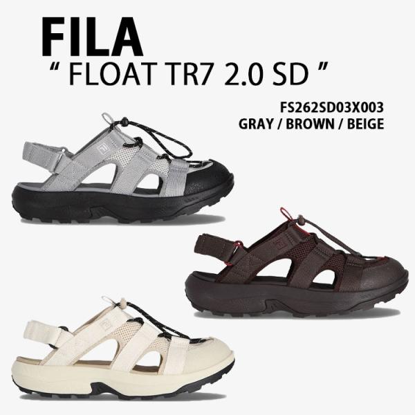 FILA フィラ ストラップサンダル FLOAT TR7 2.0 SD シューズ フロートTR7 ス...