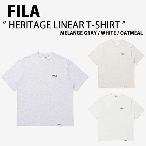 FILA フィラ Tシャツ HERITAGE LINEAR T-SHIRT FE2RSE5108X ...