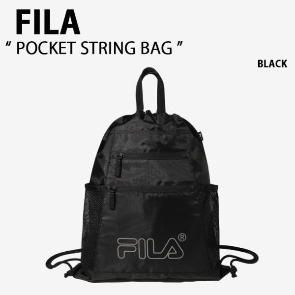 FILA フィラ トートバッグ POCKET STRING BAG FS3BCF5072X ポケット...
