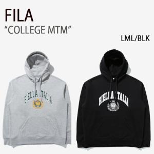 FILA フィラ COLLEGE MTM カレッジ MTM スウェット フーディー パーカー FS2POD4104X_LML FS2POD4104X_BLK｜a-dot