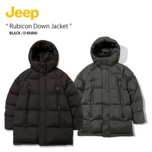 Jeep ジープ ダウンジャケット Rubicon Down Jacket ルビコン ダウン ジャケット ジップアップ フード付き メンズ レディース 男性用 女性用 GK0JPU492｜a-dot