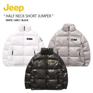 Jeep ジープ ダウンジャケット HALF NECK SHORT JUMPER ハーフネック ショート ジャンパー ダウン ジャケット スタンドネック メンズ レディース JM4JPU403｜a-dot