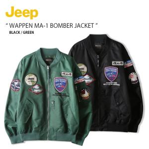 Jeep ジープ ボンバージャケット YELLOW EAGLE MA-1 イエロー