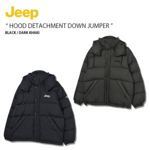 Jeep ジープ ダウンジャケット HOOD DETACHMENT DOWN JUMPER フード デタッチメント ダウン ジャンパー ジャケット フーディ メンズ レディース JO4JPU423｜a-dot