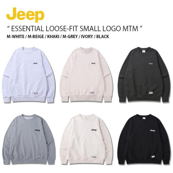 Jeep ジープ スウェット ESSENTIAL LOOSE FIT SMALL LOGO MTM ...