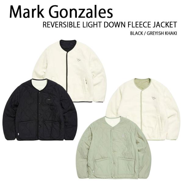 MARK GONZALES マークゴンザレス ダウンジャケット REVERSIBLE LIGHT D...