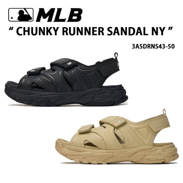 MLB エムエルビー サンダル CHUNKY RUNNER SANDAL NY チャンキーランナーサ...