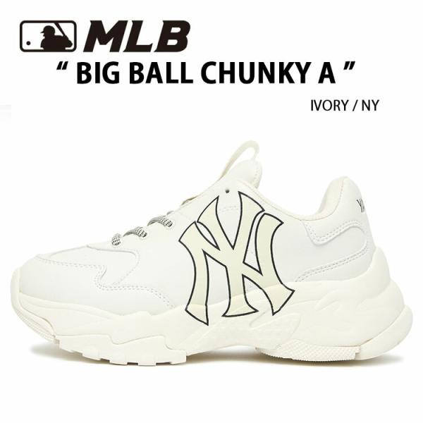 MLB スニーカー BIGBALL CHUNKY A NYY 厚底スニーカー ニューヨークヤンキース...