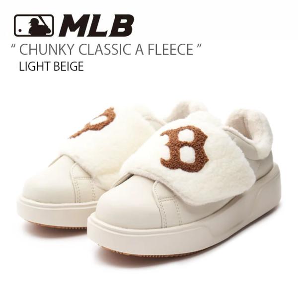 MLB エムエルビー スニーカー CHUNKY CLASSIC A FLEECE チャンキー クラシ...