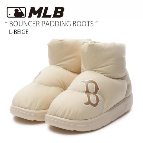 MLB エムエルビー ショートブーツ MLB BOUNCER PADDING BOOTS L-BEI...