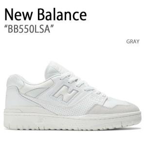 New Balance ニューバランス スニーカー BB550LSA GRAY グレー シューズ レザー 本革 メンズ レディース｜a-dot