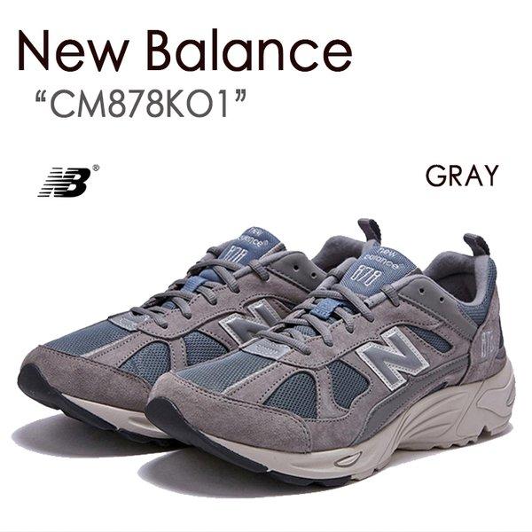 New Balance スニーカー 878 CM878KO1 グレー GRAY メンズ ニューバラン...