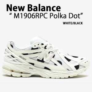 New Balance ニューバランス スニーカー M1906RPC POLKA DOT WHITE BLACK シューズ  ポルカドット 水玉模様 メッシュアッパー ランニングシューズ ホワイト｜a-dot