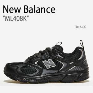New Balance ニューバランス スニーカー 408 BLACK メンズ レディース 男性用 女性用 ML408K｜a-dot