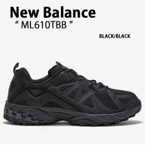 New Balance ニューバランス スニーカー ML610 ML610TBB BLACK シューズ ブラック ランニングシューズ メンズ レディース｜a-dot