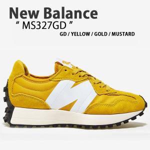 New Balance ニューバランス スニーカー 327 MS327GD YELLOW GOLD MUSTARD イエロー ゴールド マスタード メンズ レディース ウィメンズ 男性用 女性用｜a-dot