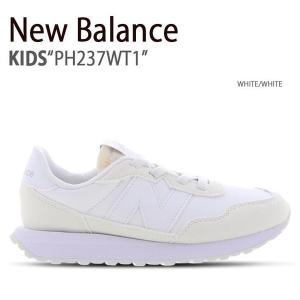 New Balance ニューバランス キッズ スニーカー 237 PH237WT1 WHITE ホワイト シューズ 子供用 ベビー用 男の子 女の子 ユニセックス｜a-dot