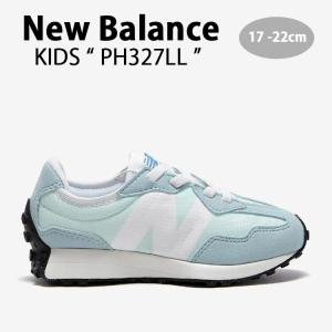 New Balance ニューバランス キッズ スニーカー NewBalance 327 MINT キッズシューズ ミント PH327LA ベビー用 キッズ用 ジュニア用 子供用｜a-dot