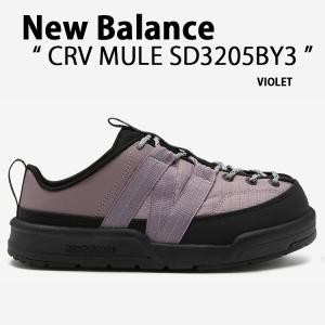 New Balance ニューバランス スニーカー ミュール スリッポン CRV MULE SD3205BY3 VIOLET BLACK SD3205 シューズ バイオレット アウトドアシューズ｜a-dot