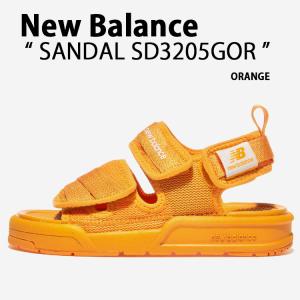 New Balance ニューバランス サンダル スポサン SD3205GOR ORANGE スポーツサンダル スライドサンダル ストラップサンダル ヒールストラップ オレンジ｜a-dot