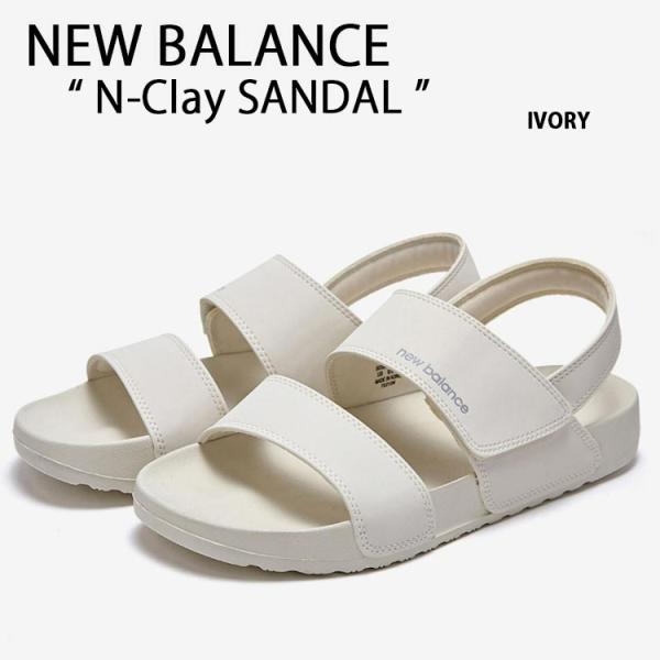 New Balance ニューバランス サンダル N-Clay SANDAL IVORY スポサン ...