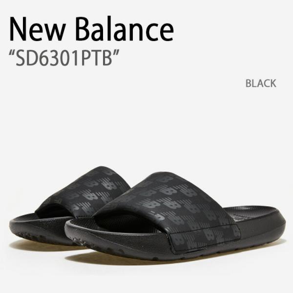 New Balance ニューバランス サンダル 6301 BLACK メンズ レディース 男性用 ...