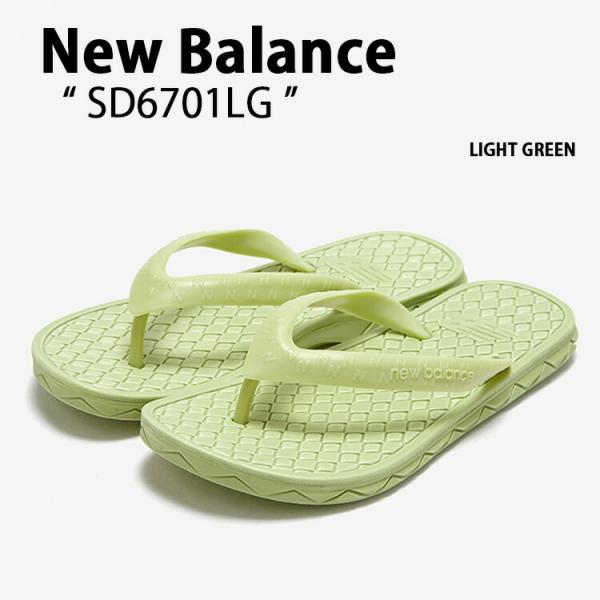 New Balance ニューバランス サンダル NB SD6701LG LIGHT GREEN ビ...
