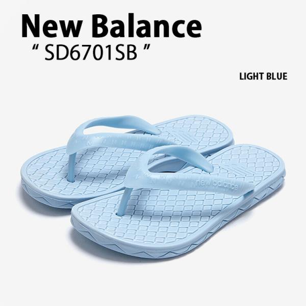 New Balance ニューバランス サンダル NB SD6701SB LIGHT BLUE ビー...