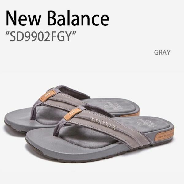 New Balance ニューバランス サンダル 9902 GRAY メンズ レディース 男性用 女...