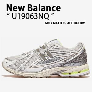 New Balance ニューバランス スニーカー U19063NQ シューズ NewBalanceU1906 ランシュー GREY グレー YELLOW イエロー メンズ レディース