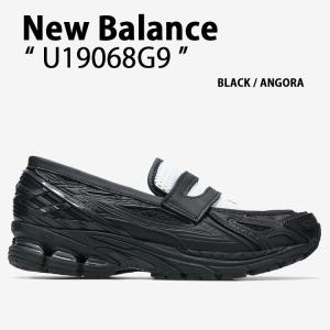 New Balance ニューバランス ローファー スニーカー U19068G9 BLACK ANGORA シューズ NewBalance1906 Loafer メッシュ ブラック アンゴラ メンズ レディース