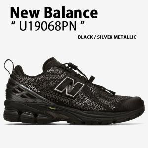 New Balance ニューバランス スニーカー U19068PN シューズ NewBalance1906 ランニングシューズ メッシュ BLACK ブラック SILVER シルバー メンズ レディース