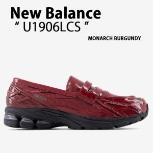 New Balance ニューバランス ローファー スニーカー U1906LCS RED CROC シューズ NewBalance1906 Loafer レッド クロコ レザーアッパー メンズ レディース