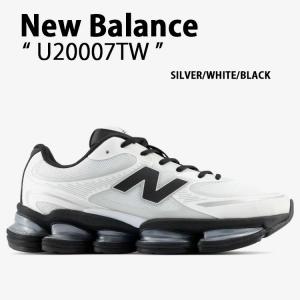 New Balance ニューバランス スニーカー U20007TW SILVER WHITE BLACK シューズ NewBalance2000 ランニングシューズ ABZORB アブゾーブ シルバー ホワイト