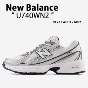 New Balance ニューバランス スニーカー U740WN2 WHITE SILVER
