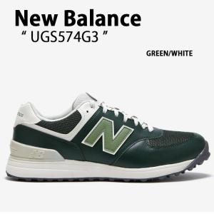 New Balance ニューバランス スニーカー UGS574 UGS574G3 ゴルフシューズ GREEN WHITE シューズ グリーン ホワイト スパイクレス