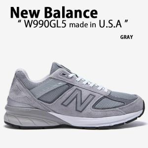 New Balance ニューバランス レディース スニーカー W990 MADE IN USA W990GL5 GRAY NEWBALANCE990 シューズ レザー 本革 グレー メイドインアメリカ 女性用