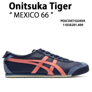 Onitsuka Tiger オニツカタイガー スニーカーMEXICO 66 PEACOAT GUAVA メンズ レディース 男性用 女性用 1183A201.409